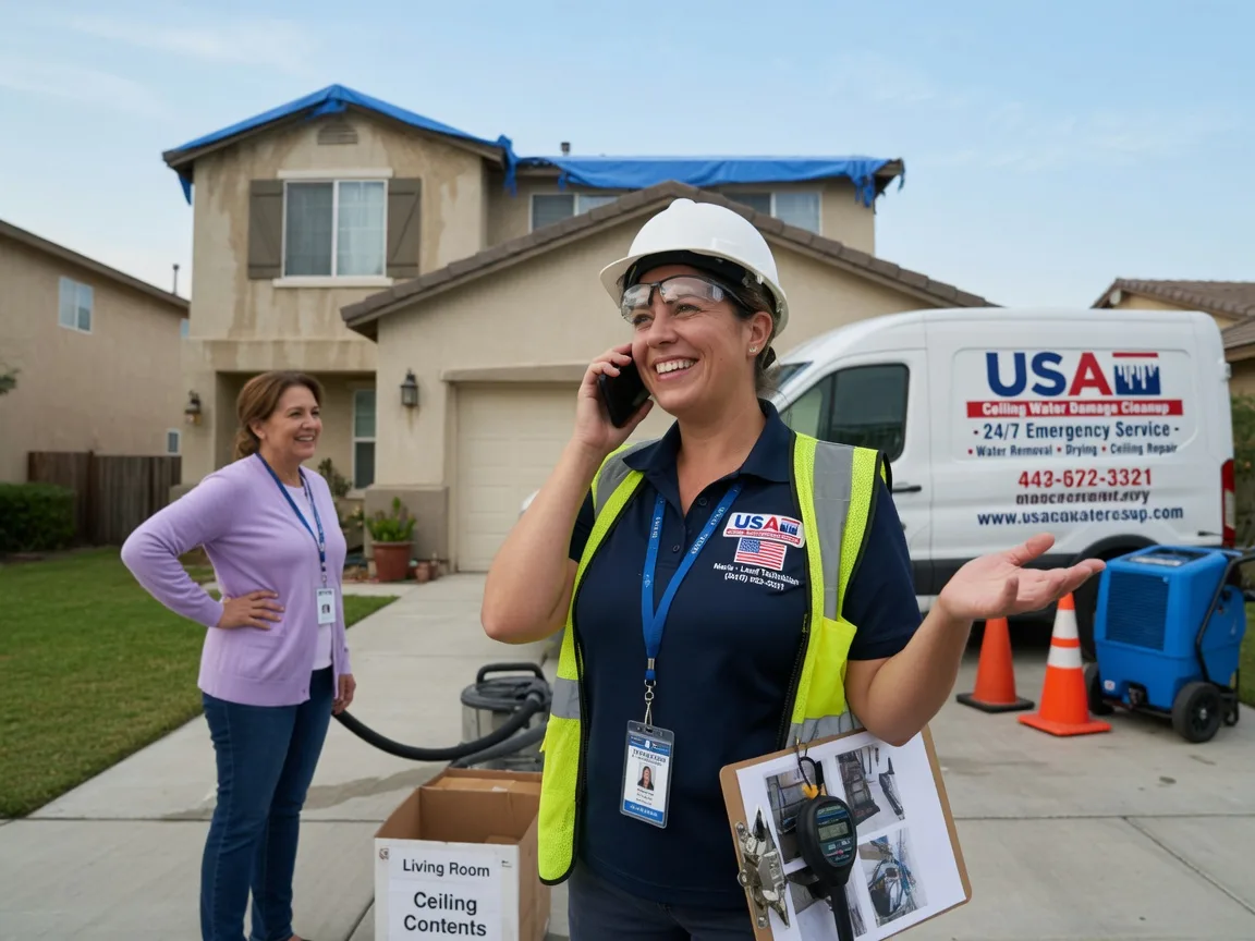 Ceiling Water Damage Restoration Hanford, CA FAQs